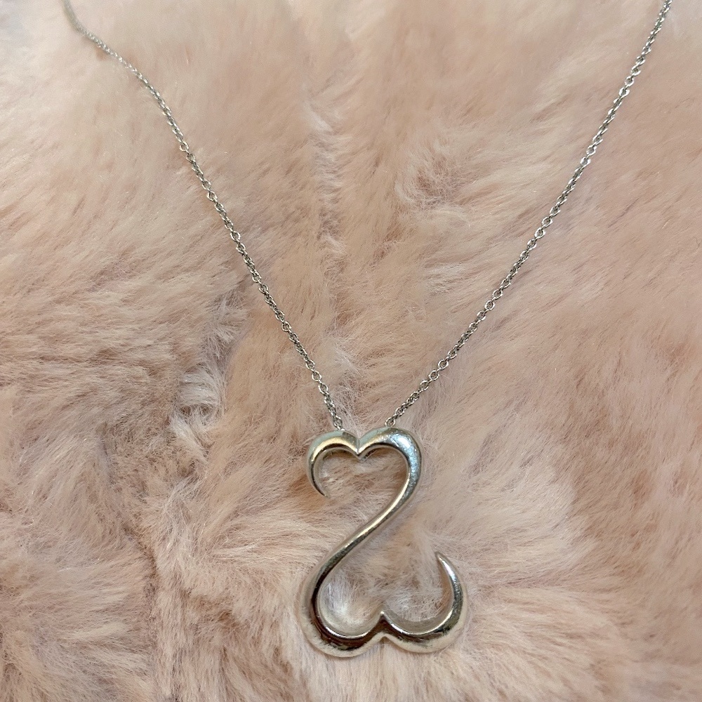 Open Heart Necklace Jane Seymour